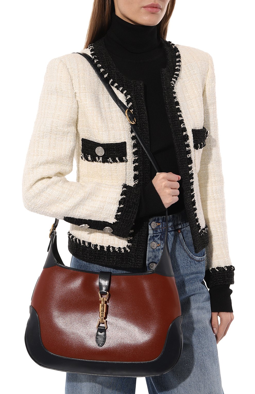 Сумка jackie 1961 medium GUCCI, арт. 636710 10OBG, фото 2