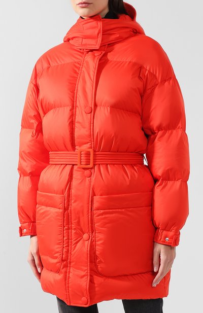 Однотонный стеганый пуховик с поясом и капюшоном IENKI IENKI, арт. KILLER J, фото 3