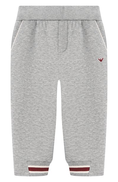 Хлопковые джоггеры EMPORIO ARMANI, арт. EB001466/AF10126