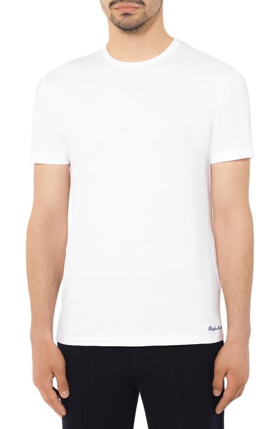 Хлопковая футболка RALPH LAUREN, арт. 790508153, фото 3