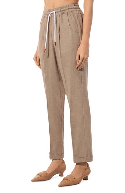 Хлопковые брюки KITON, арт. D55112H08256, фото 3