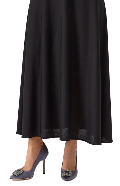 Текстильные туфли hangisi 105 MANOLO BLAHNIK, арт. 9XX-0664/SAT, фото 3