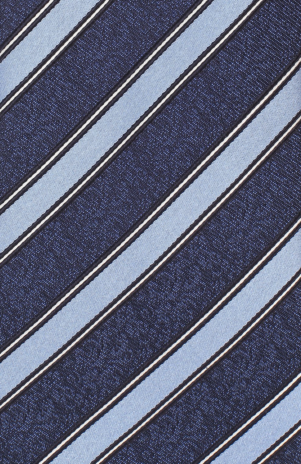 Шелковый галстук ZEGNA синего цвета по цене 18950 руб., арт. Z6E01/1UM, фото 3 Шелковый галстук ZEGNA, арт. Z6E01/1UM, фото 3
