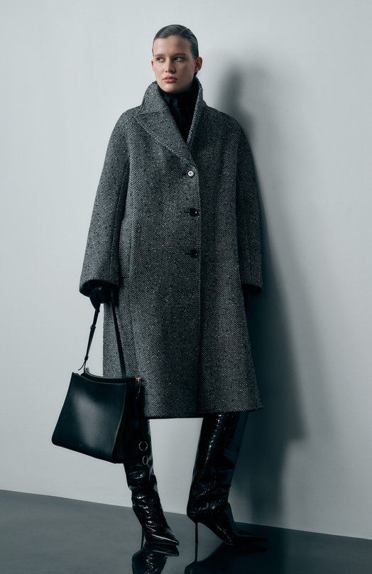Хлопковая рубашка Brunello Cucinelli MP091ND806 Чёрный  MP091ND806 Фото 6