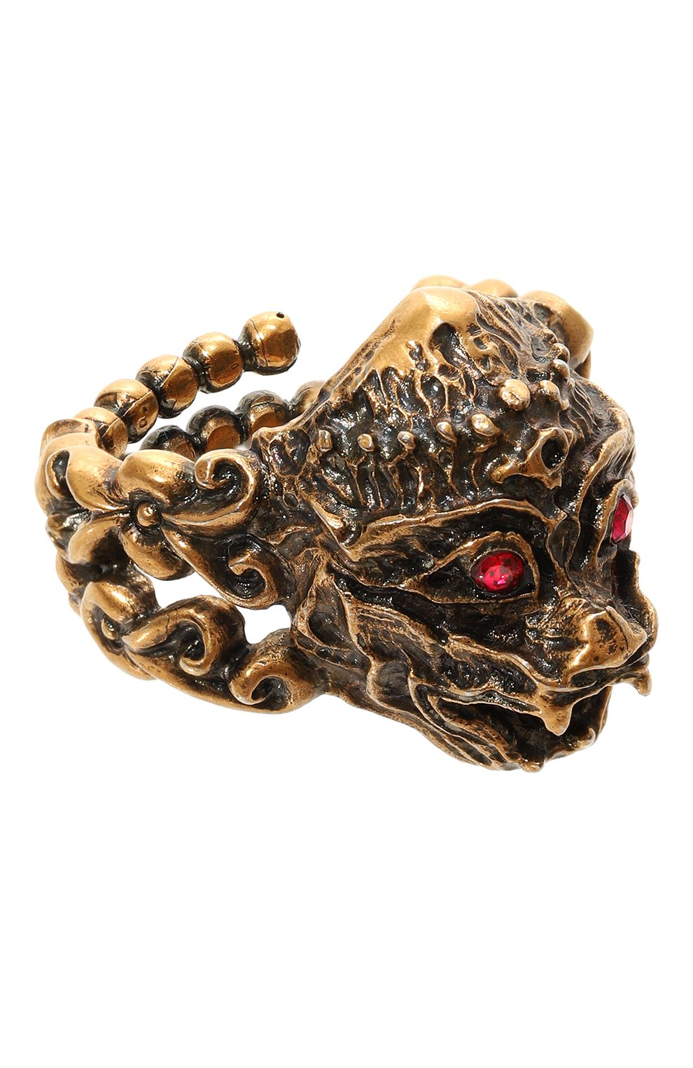 Кольцо GUCCI золотого цвета по цене 36000 руб., арт. 489198 I4553, фото 1 Кольцо GUCCI, арт. 489198 I4553, фото 1