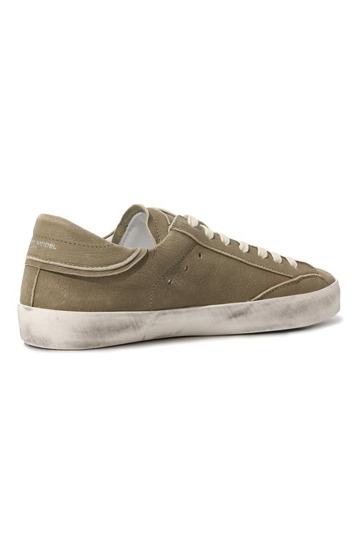 

Кожаные кеды Philippe Model Junior, Хаки