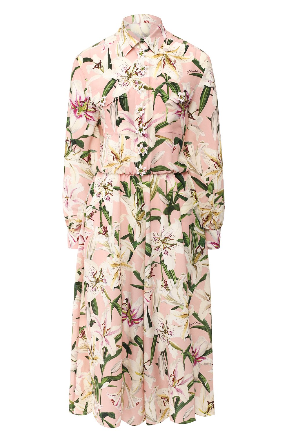 Шелковый комбинезон DOLCE & GABBANA, арт. F6E3ZZ/HS15F, фото 1