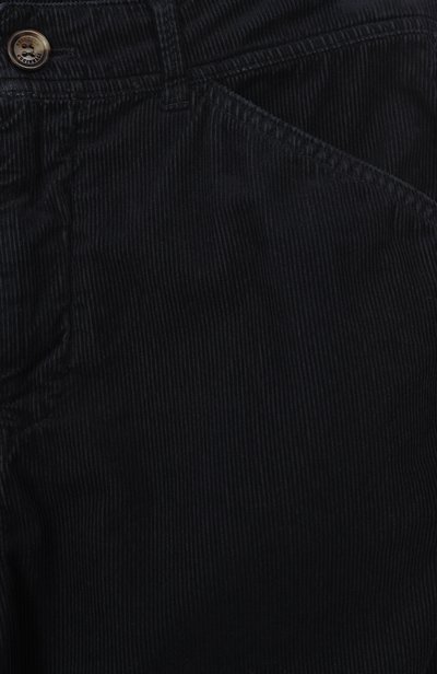 Вельветовые брюки BRUNELLO CUCINELLI темно-синего цвета по цене 62750 руб., арт. B279NP118C, фото 3 Вельветовые брюки BRUNELLO CUCINELLI, арт. B279NP118C, фото 3