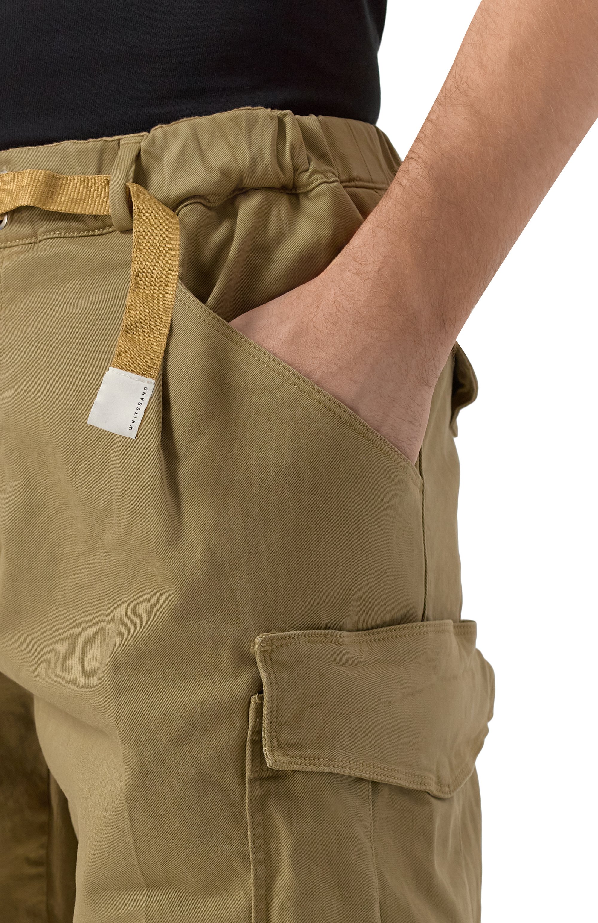 Хлопковые брюки-карго WHITE SAND, арт. 25WSU69/005, фото 5