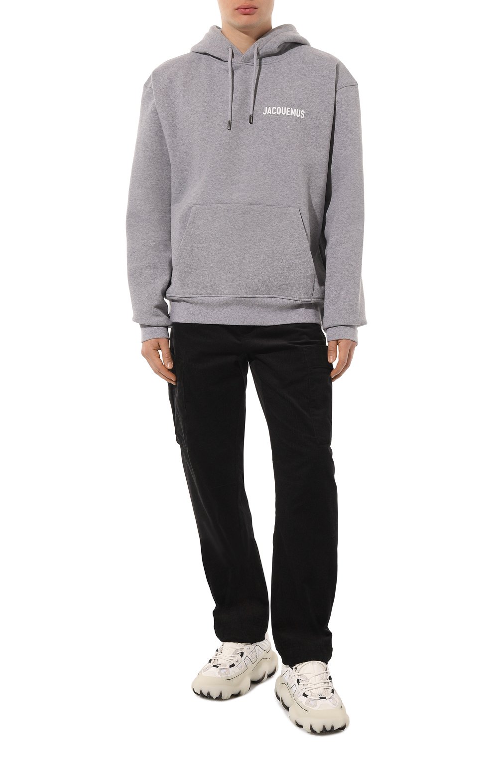 Хлопковое худи JACQUEMUS, арт. 22H/226JS210-2120, фото 2