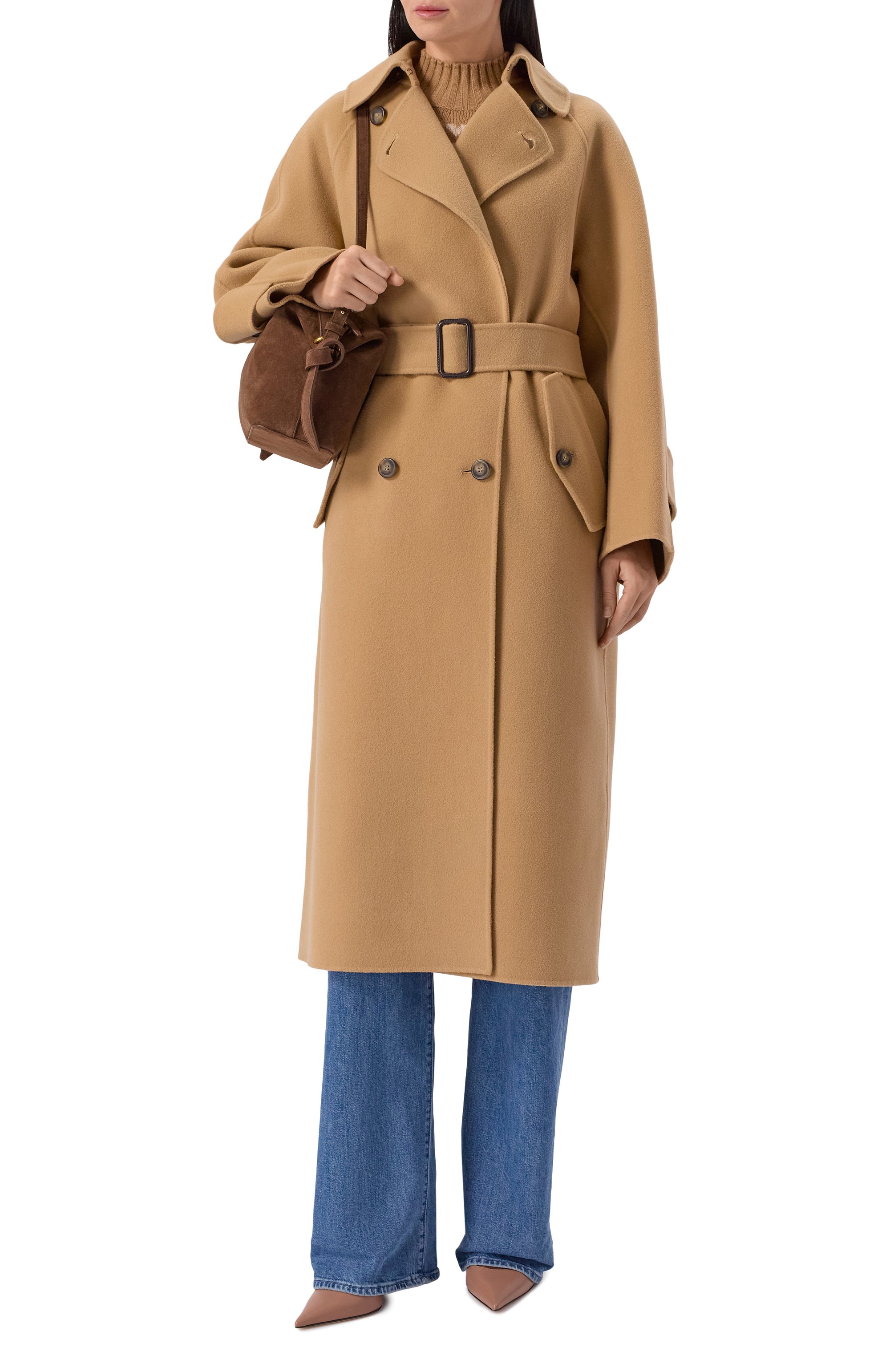 Шерстяное пальто WEEKEND MAX MARA, арт. CADINE, фото 2