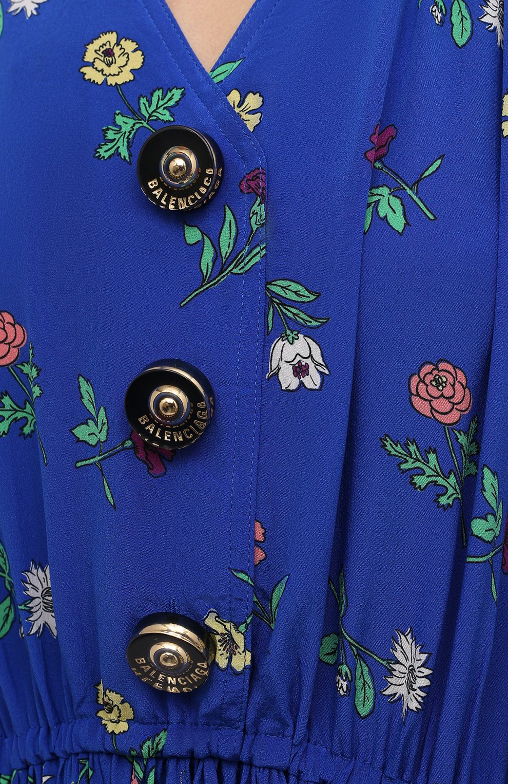 Шелковое платье BALENCIAGA, арт. 675385/TLLA6, фото 5