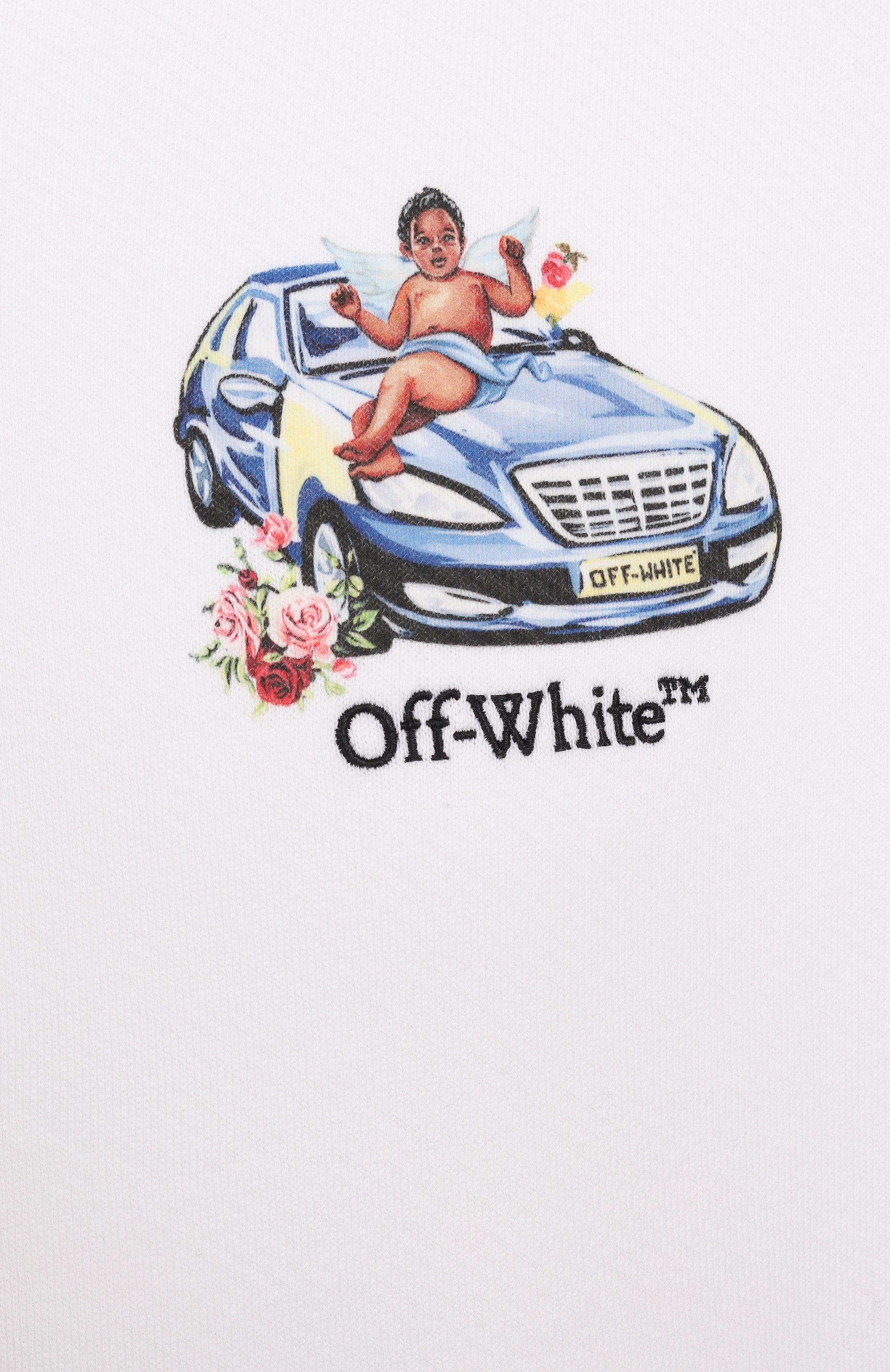 Хлопковое худи OFF-WHITE, арт. 0MBB085S25FLE005, фото 6