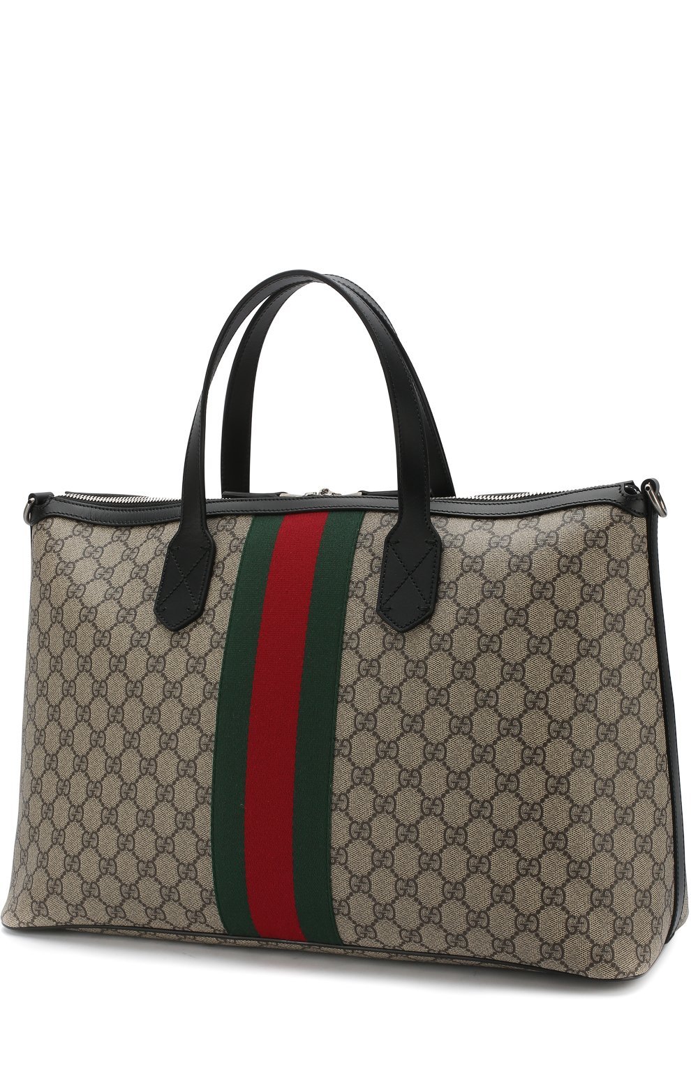 Сумка gg supreme web с плечевым ремнем GUCCI, арт. 359261/KHNGN, фото 3