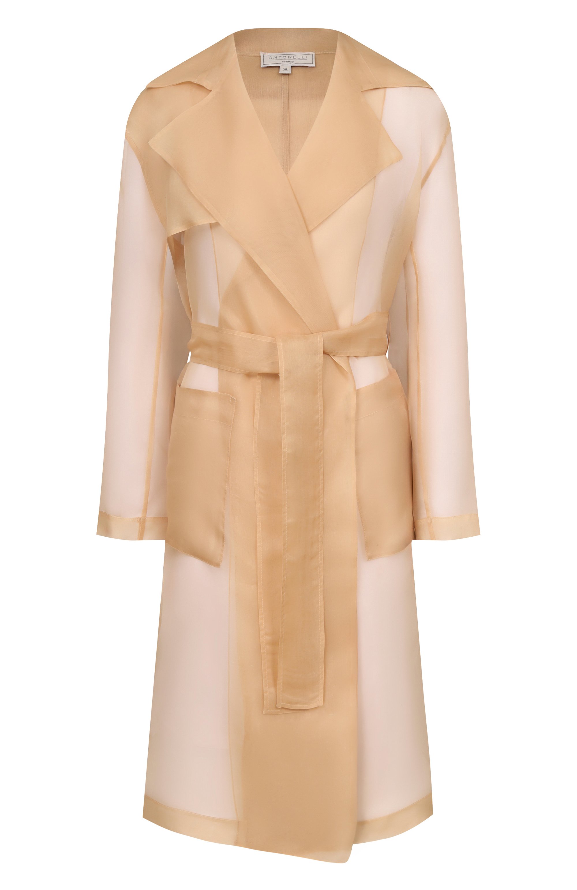 Шелковый тренч ANTONELLI FIRENZE, арт. N7769Q/256, фото 1