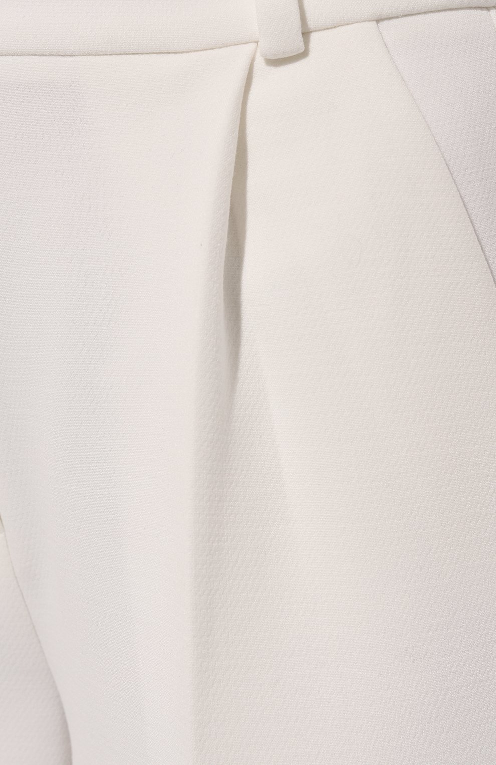 Брюки из вискозы ELLYME белого цвета по цене 22500 руб., арт. 19002, фото 5 Брюки из вискозы ELLYME, арт. 19002, фото 5