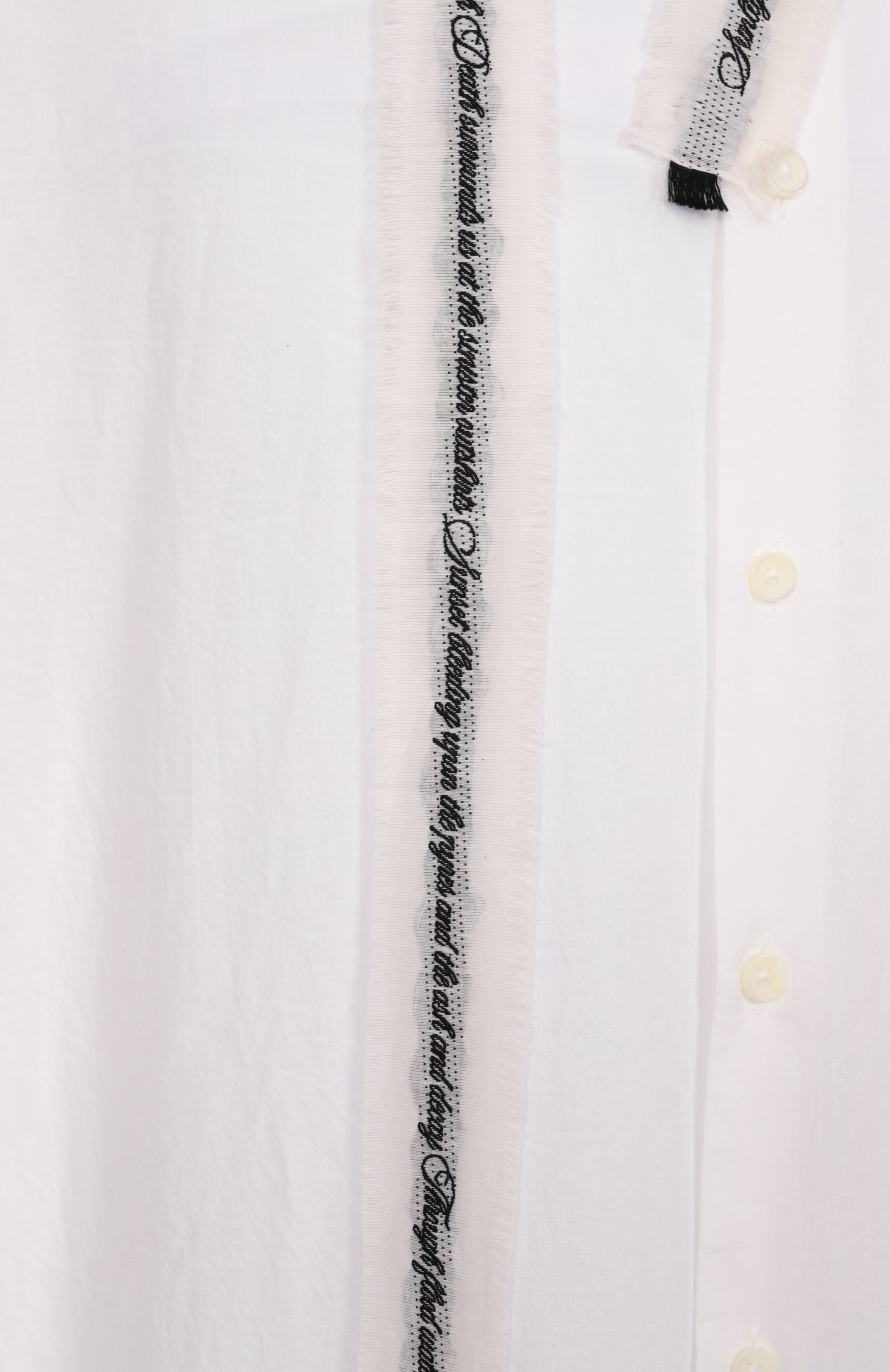 Хлопковая рубашка ANN DEMEULEMEESTER белого цвета по цене 78200 руб., арт. B0012776/FA026, фото 6 Хлопковая рубашка ANN DEMEULEMEESTER, арт. B0012776/FA026, фото 6