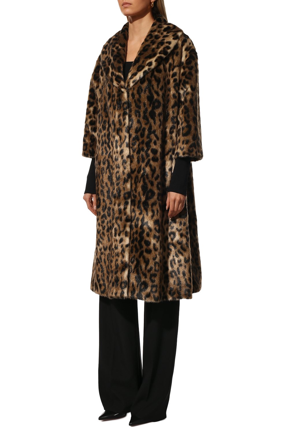 Пальто из экомеха GUCCI, арт. 671215/XEABL, фото 3