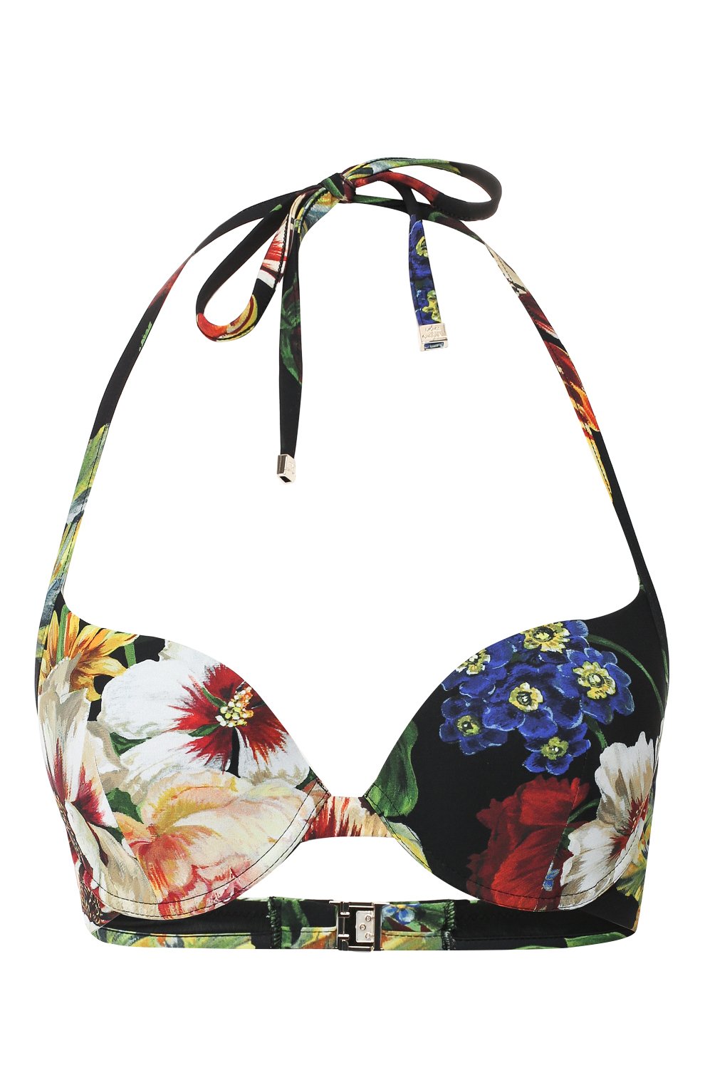 Бра с плотной чашкой DOLCE & GABBANA черного цвета по цене 44100 руб., арт. 01A30J/FSGRJ, фото 1 Бра с плотной чашкой DOLCE & GABBANA, арт. 01A30J/FSGRJ, фото 1