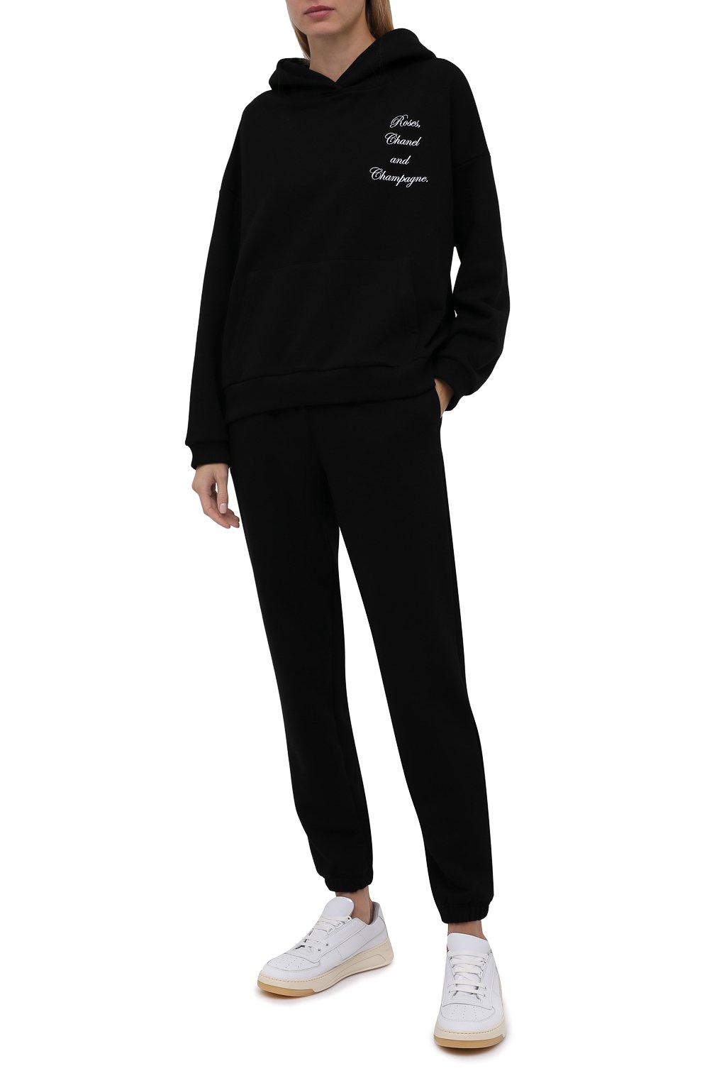 Хлопковый костюм SEVEN LAB черного цвета по цене 15330 руб., арт. HP20-RCC black, фото 1 Хлопковый костюм SEVEN LAB, арт. HP20-RCC black, фото 1