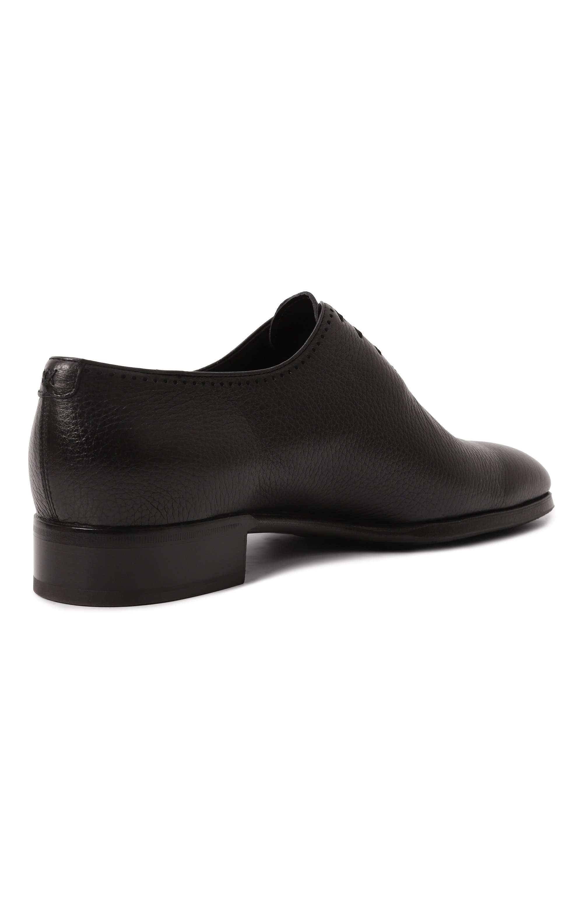 Кожаные оксфорды ARTIOLI черного цвета по цене 208500 руб., арт. 0G6R674/BIS/S0FT KID, фото 5 Кожаные оксфорды ARTIOLI, арт. 0G6R674/BIS/S0FT KID, фото 5