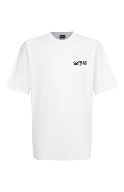 Мужская хлопковая футболка COMME DES FUCKDOWN, арт. CFABM01509