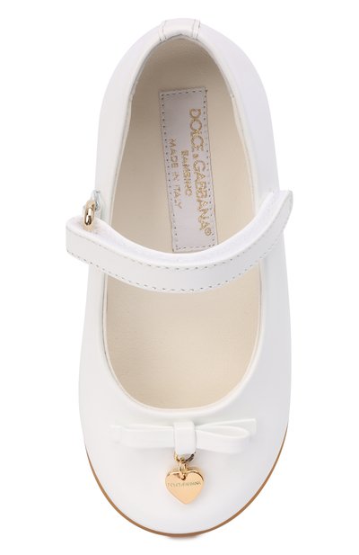 Кожаные балетки DOLCE & GABBANA, арт. D20057/A1328, фото 4
