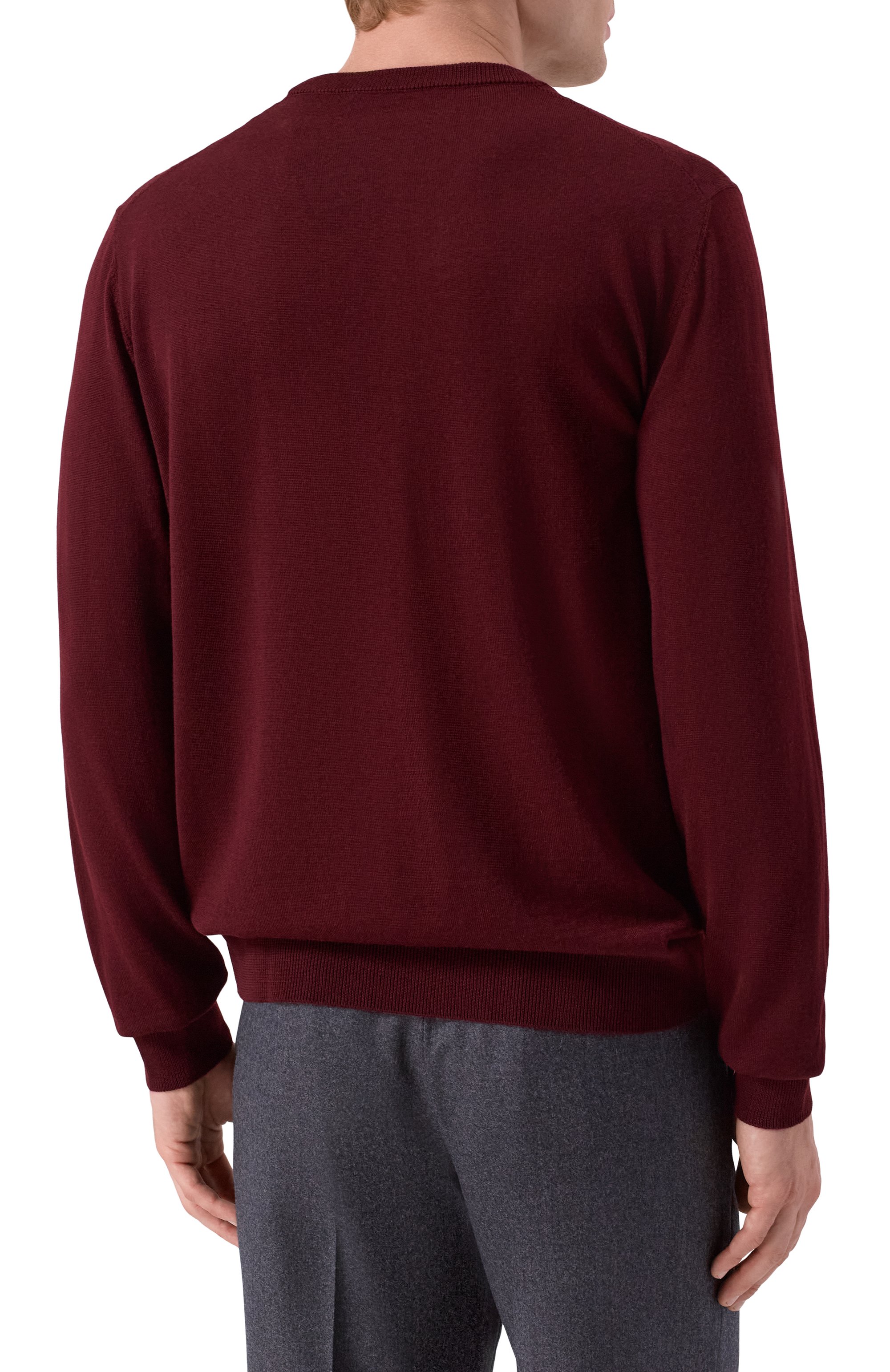 Шерстяной джемпер CORNELIANI, арт. 26M562-2625199, фото 4