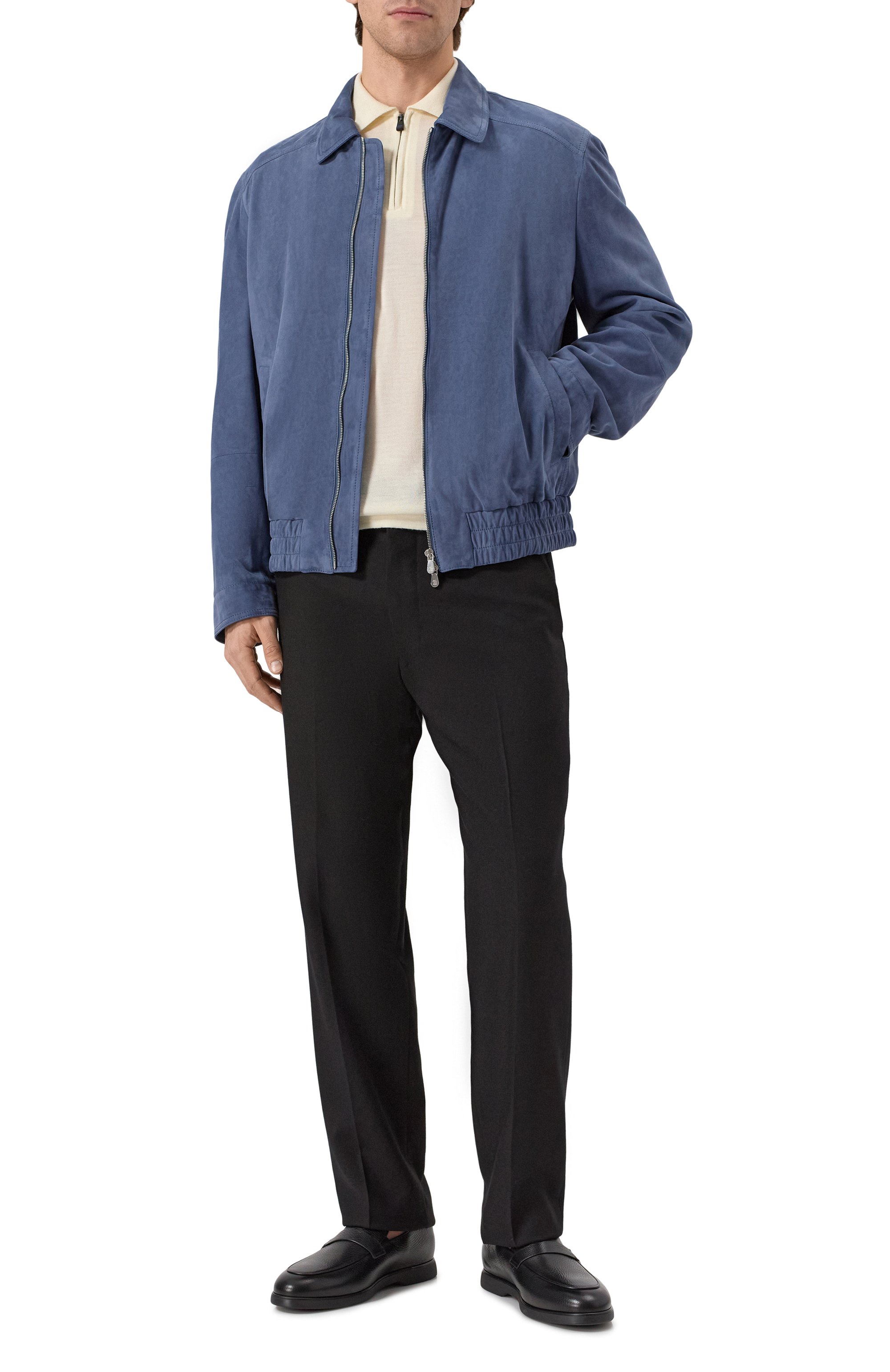 Замшевый бомбер BRUNELLO CUCINELLI, арт. M0PCL2027, фото 2