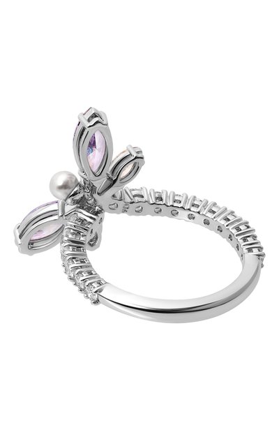 Кольцо ariana grande x swarovski SWAROVSKI разноцветного цвета по цене 19850 руб., арт. 5737367, фото 3 Кольцо ariana grande x swarovski SWAROVSKI, арт. 5737367, фото 3