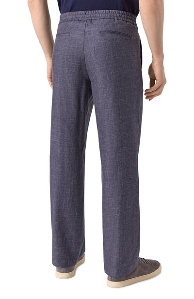 Брюки из кашемира и шелка COLOMBO, арт. PA00504/77541-10, фото 4