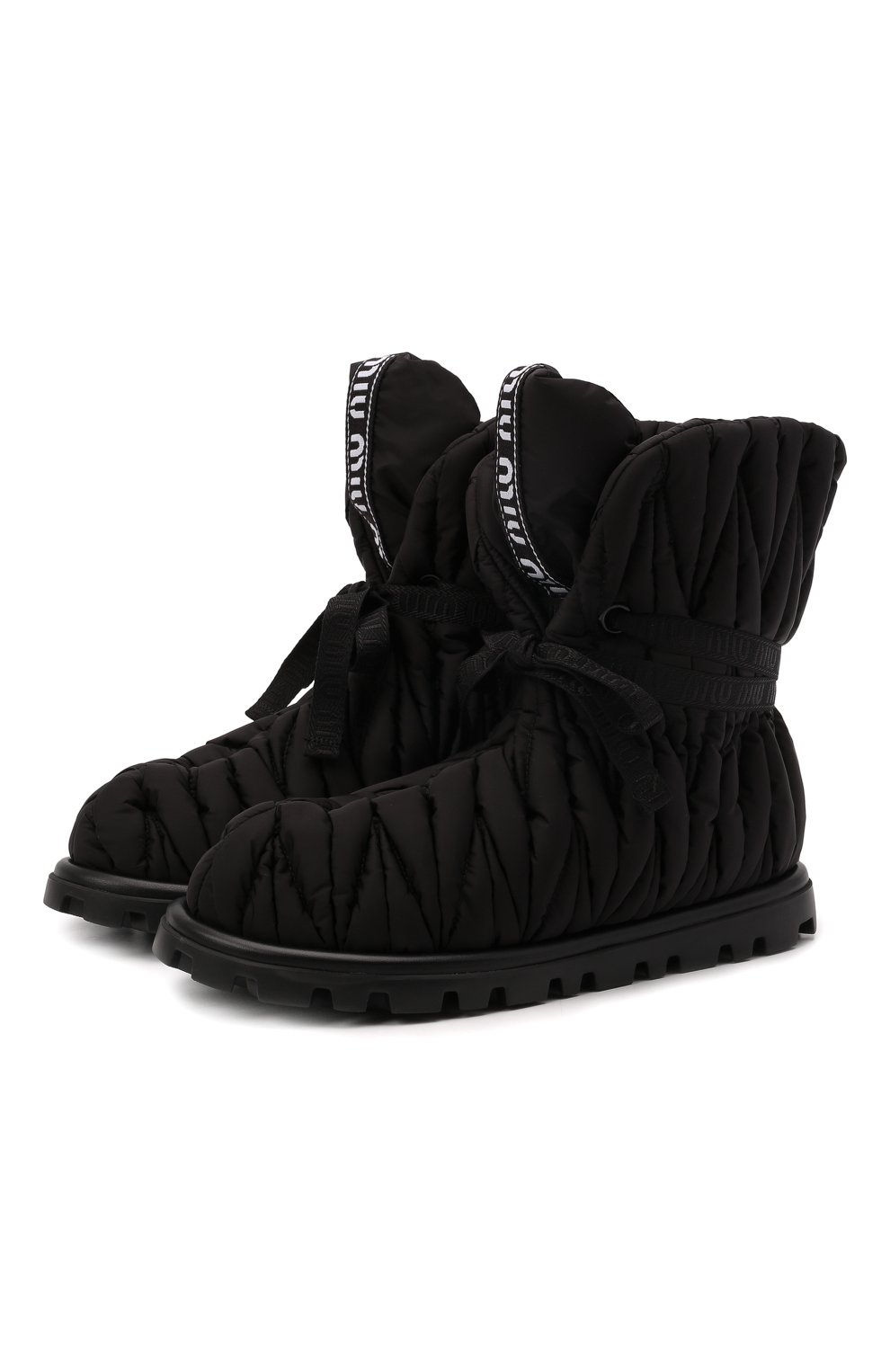 Сапоги MIU MIU, арт. 5U558D-89G-F0002-010, фото 1