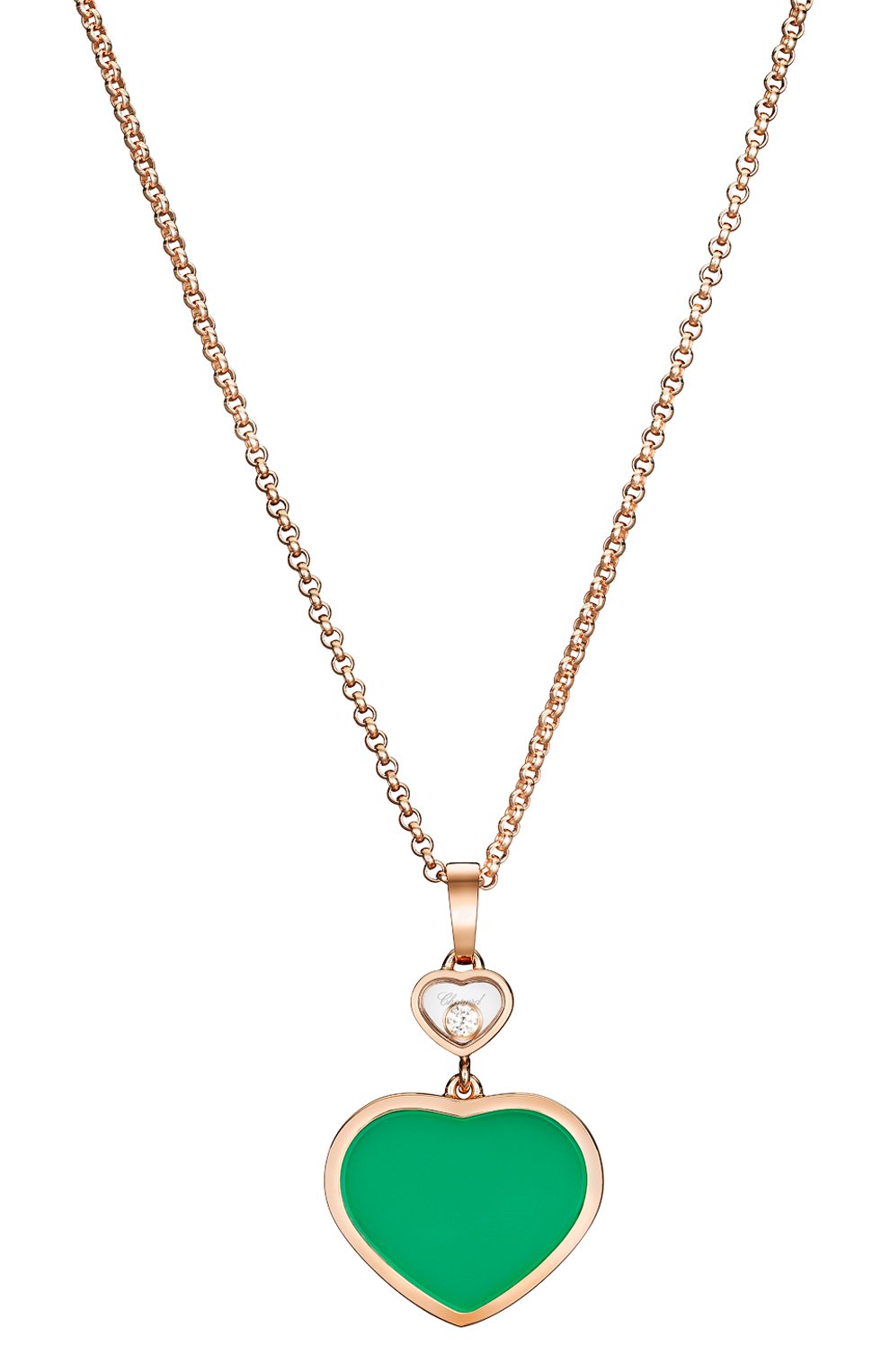 Кулон CHOPARD бесцветного цвета по цене 513500 руб., арт. 797482-5101, фото 2 Кулон CHOPARD, арт. 797482-5101, фото 2