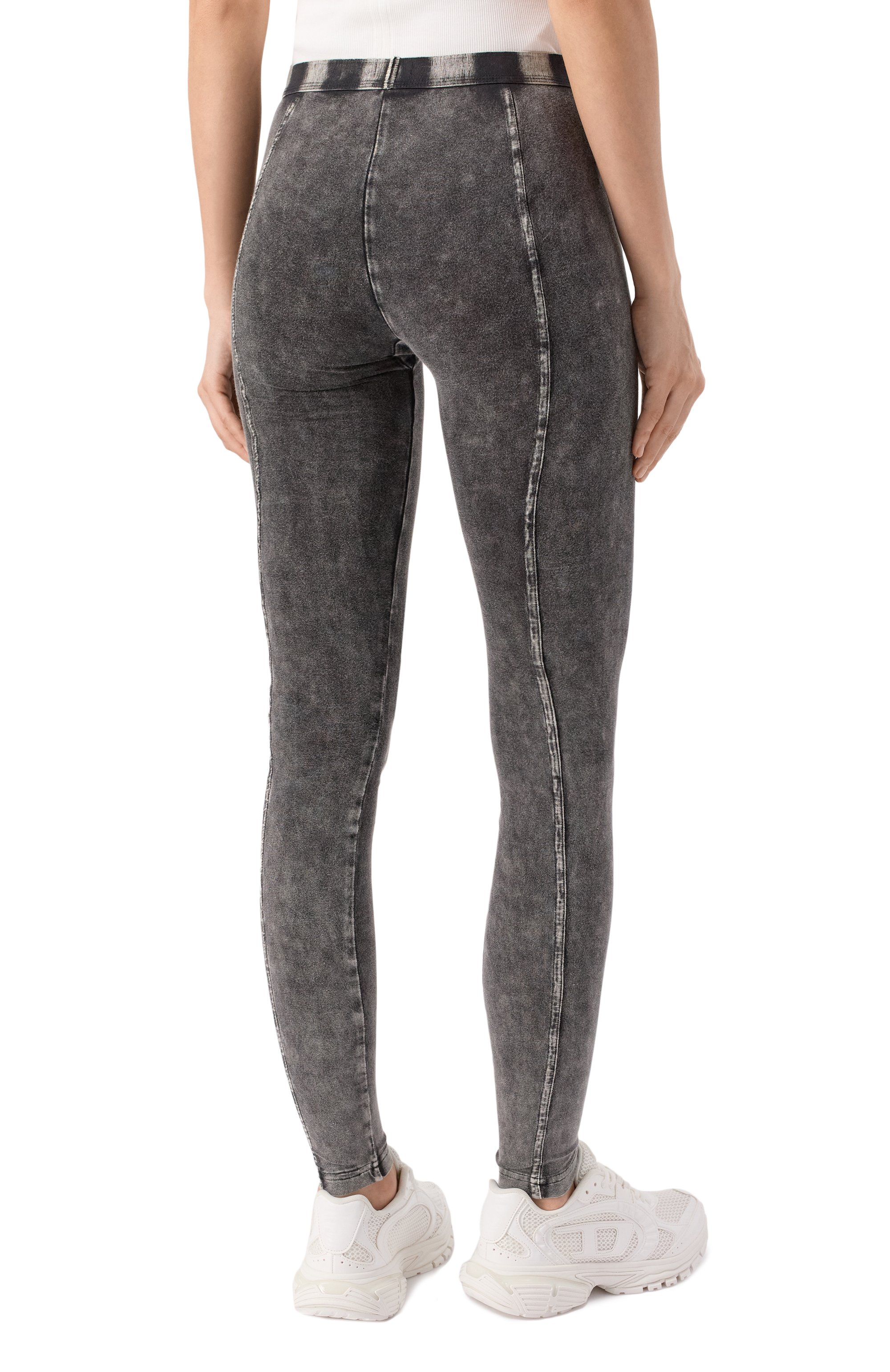 Хлопковые легинсы DIESEL, арт. A17571/0SHAN, фото 4