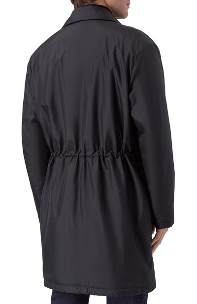 Шелковая парка с подкладкой из норки MVST, арт. M25.1PM.C002H-V/F020+MINK, фото 4