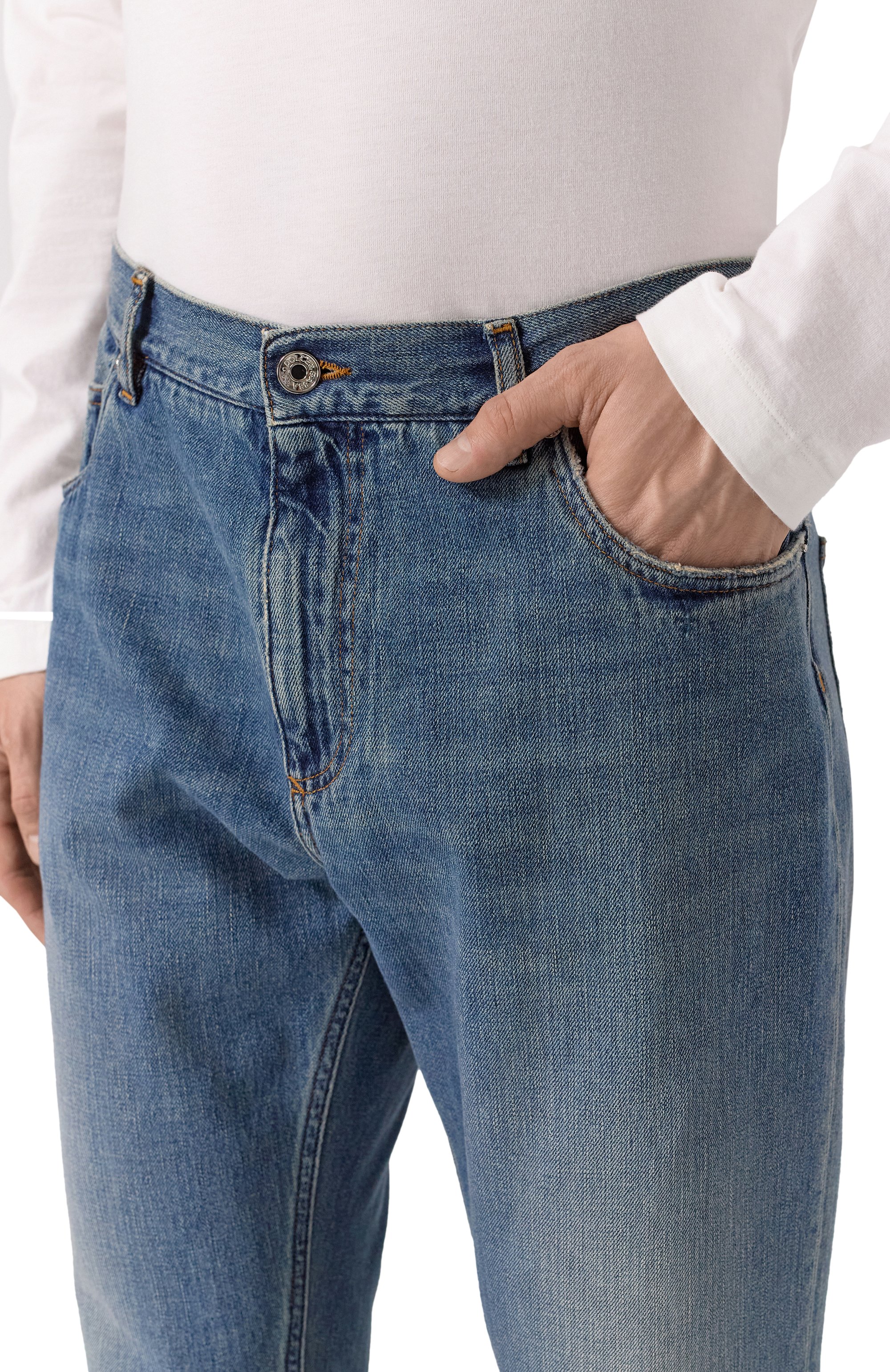 Джинсы loose DOLCE & GABBANA, арт. GYJDAD/G8NA9, фото 5