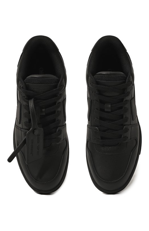 Кожаные кеды Out Of Office Off-White 0MIA189C99LEA013 Чёрный  0MIA189C99LEA013 Фото 6
