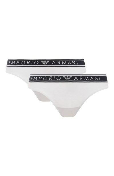 Женские комплект из двух трусов-бразилиана EMPORIO ARMANI, арт. 163337/3R227
