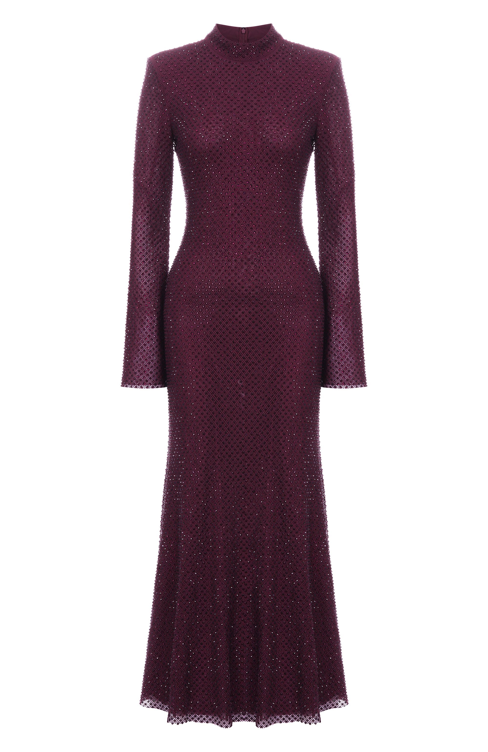 Платье с отделкой стразами SELF-PORTRAIT, арт. SC25031MBU, фото 1