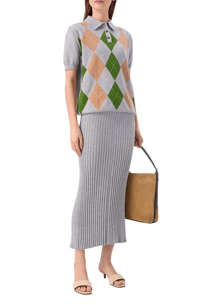 Юбка из хлопка и кашемира ADDICTED, арт. AD2695, фото 2