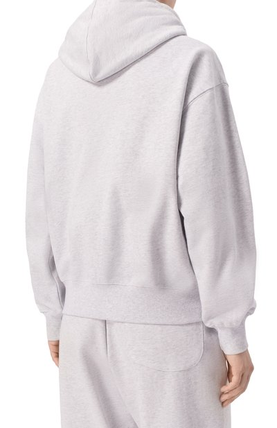 Хлопковая толстовка AECA WHITE, арт. AWCMFWBDTSZSO001C0.LIGHT GREY (XL), фото 4