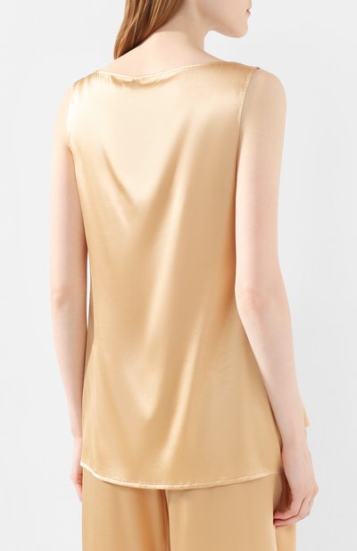 Шелковый топ ERMANNO SCERVINO, арт. D354L313RBJ, фото 4