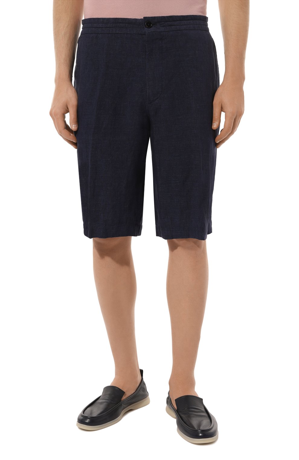 Льняные шорты ZEGNA, арт. UBI32A5/TB11136, фото 3