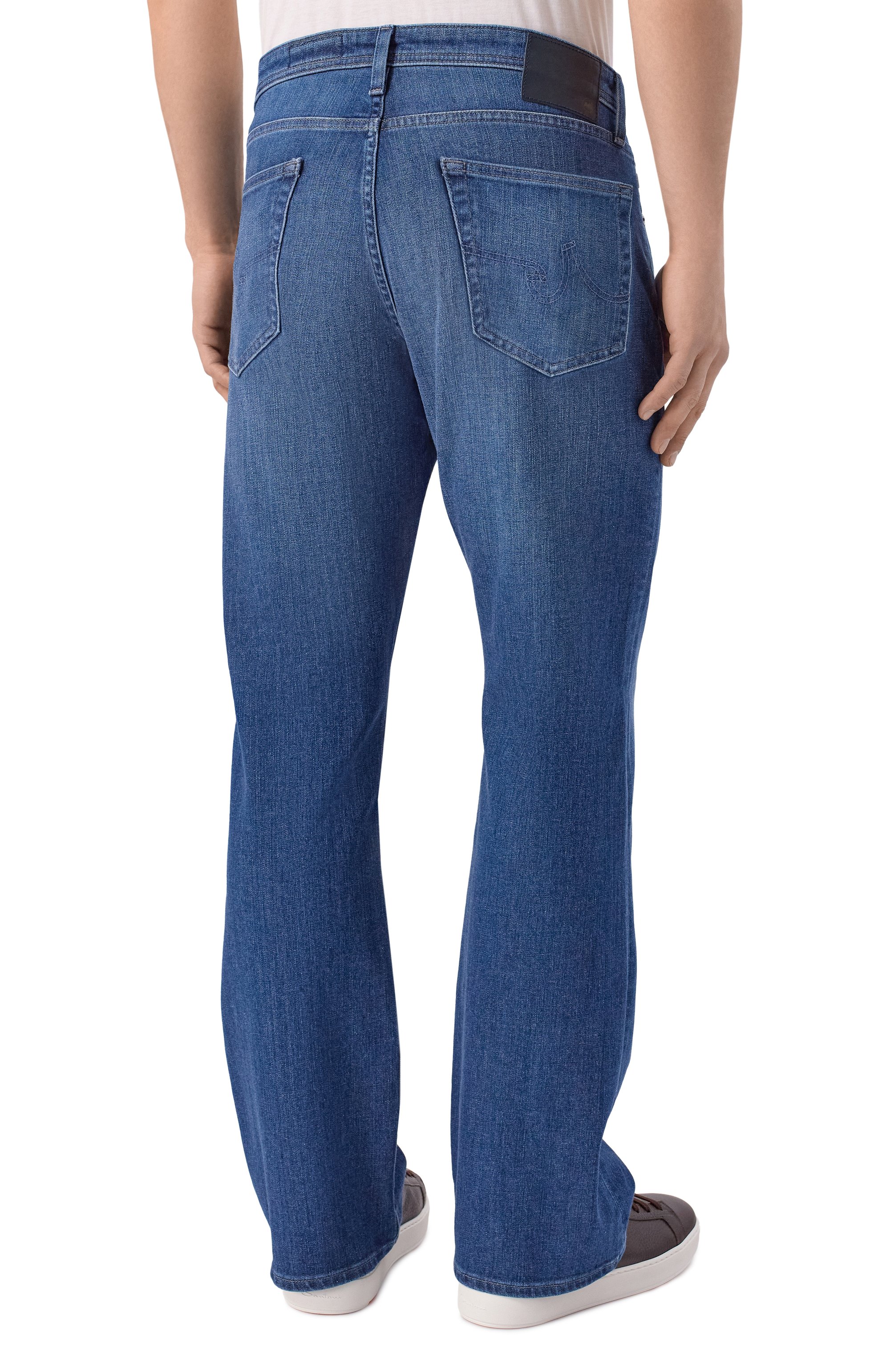 Джинсы clint AG ADRIANO GOLDSCHMIED синего цвета по цене 33600 руб., арт. 1F59FXD/A, фото 4 Джинсы clint AG ADRIANO GOLDSCHMIED, арт. 1F59FXD/A, фото 4