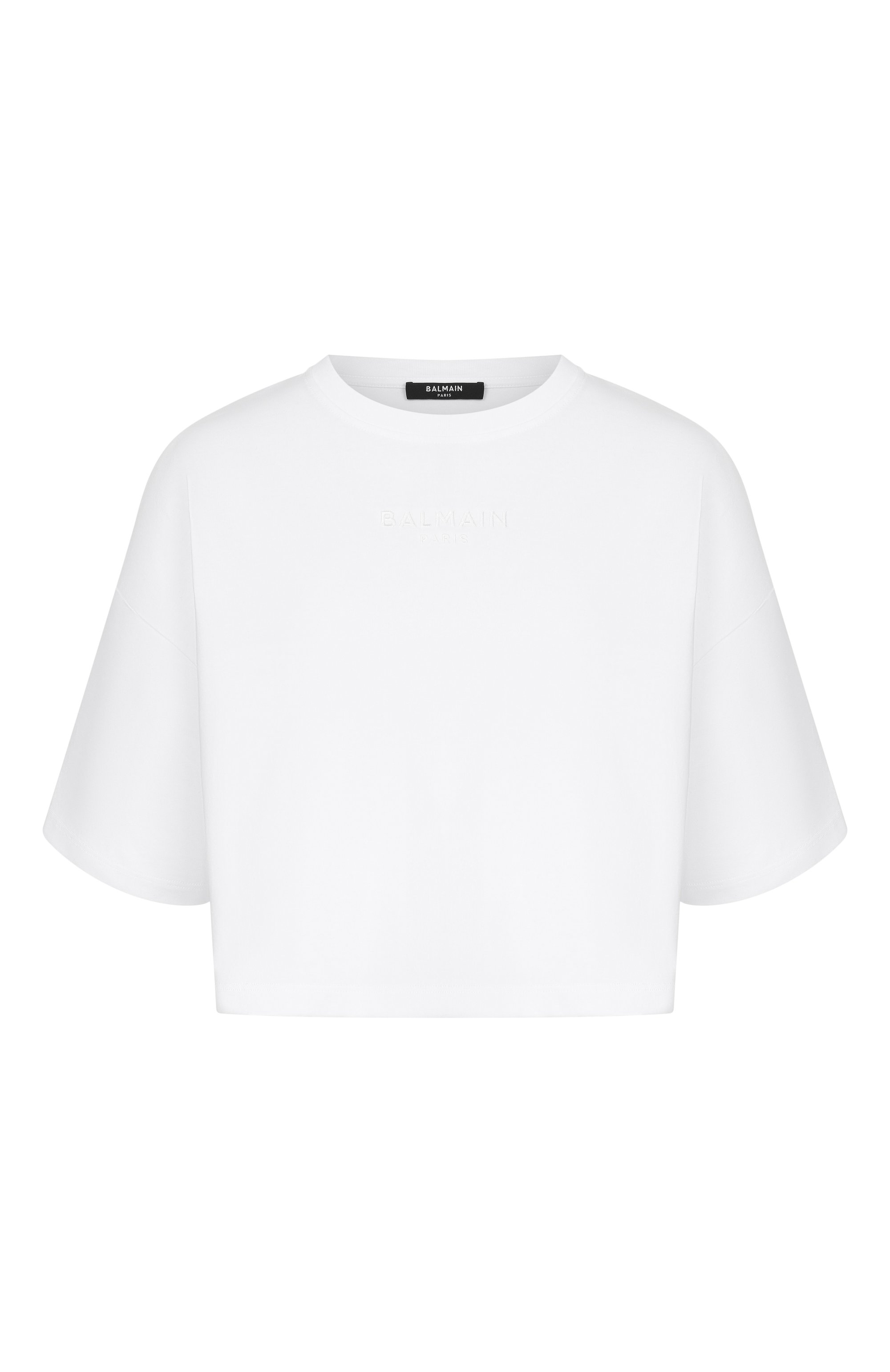 Хлопковая футболка BALMAIN, арт. GF0EE145/BD10, фото 1