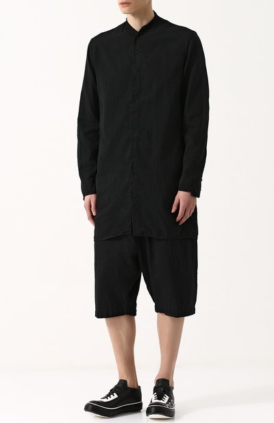 Удлиненная хлопковая ру башка TRANSIT, арт. CFUTREY342, фото 2