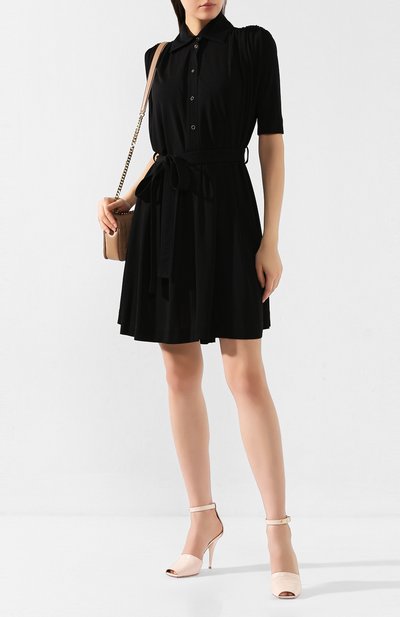 Платье из вискозы BURBERRY, арт. 8017533, фото 2