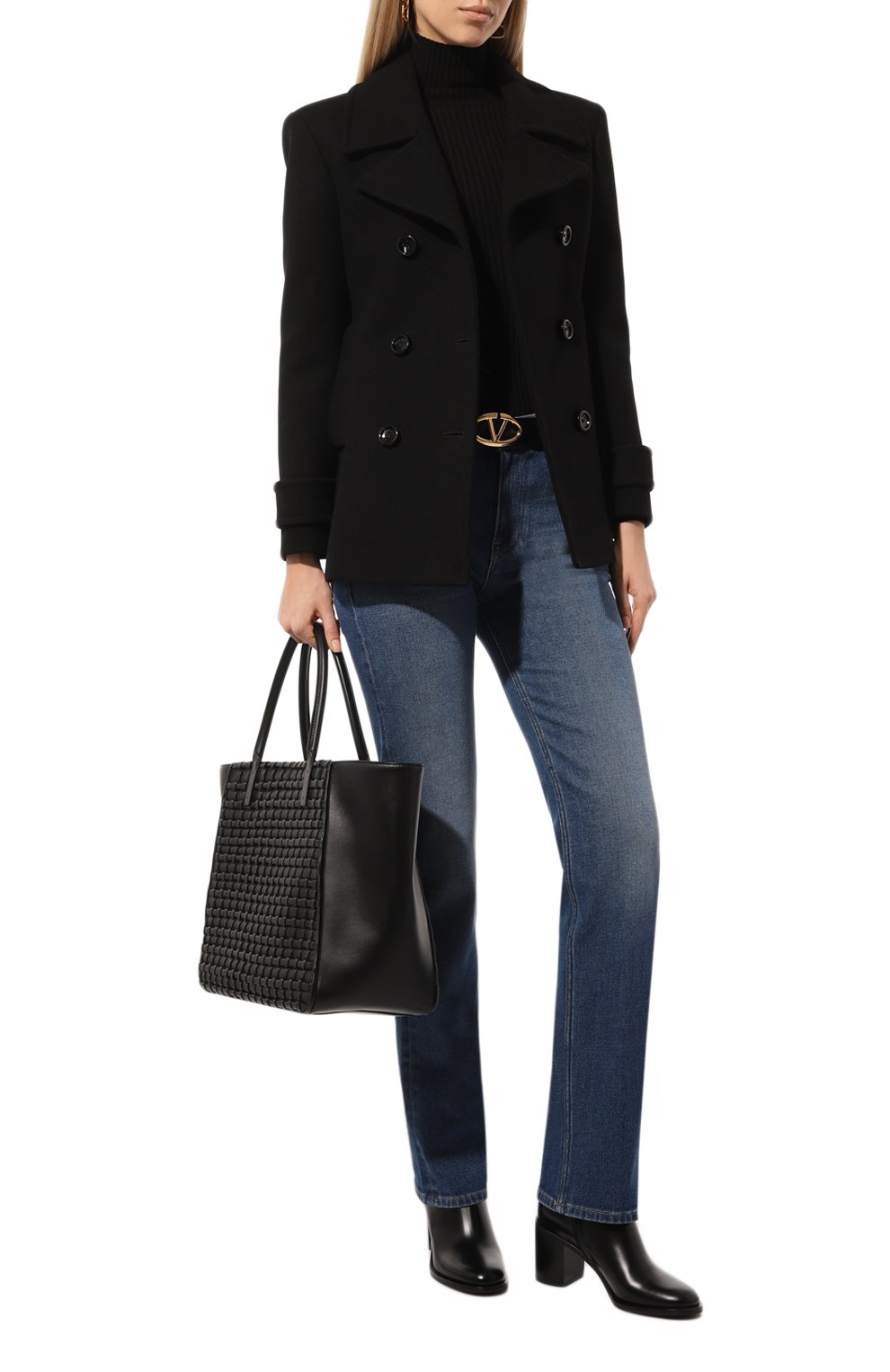 Шерстяное полупальто VALENTINO, арт. 5B0CJ3M58V4, фото 2