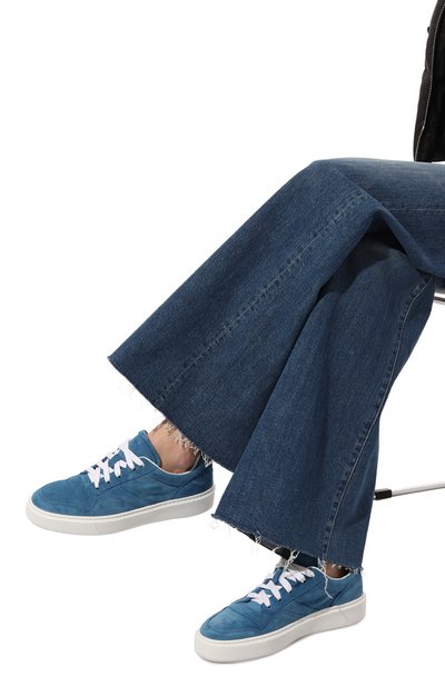 Замшевые кеды DOUCAL'S, арт. DD8628HUGHUY229IB22, фото 3