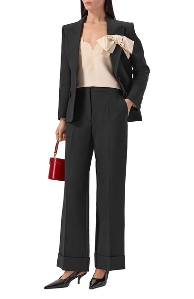 Шелковый топ VALENTINO, арт. 8B3AEBG1/1MM, фото 2